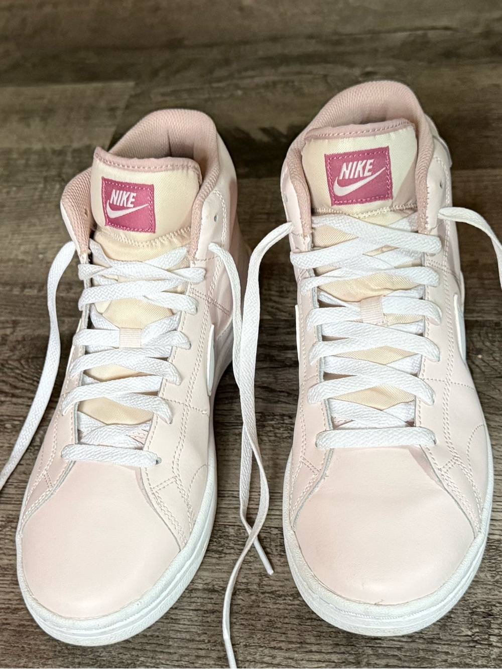 Nike Court Royale Women's Pale Pink High-Top Sneakers - Picture 9 of 10